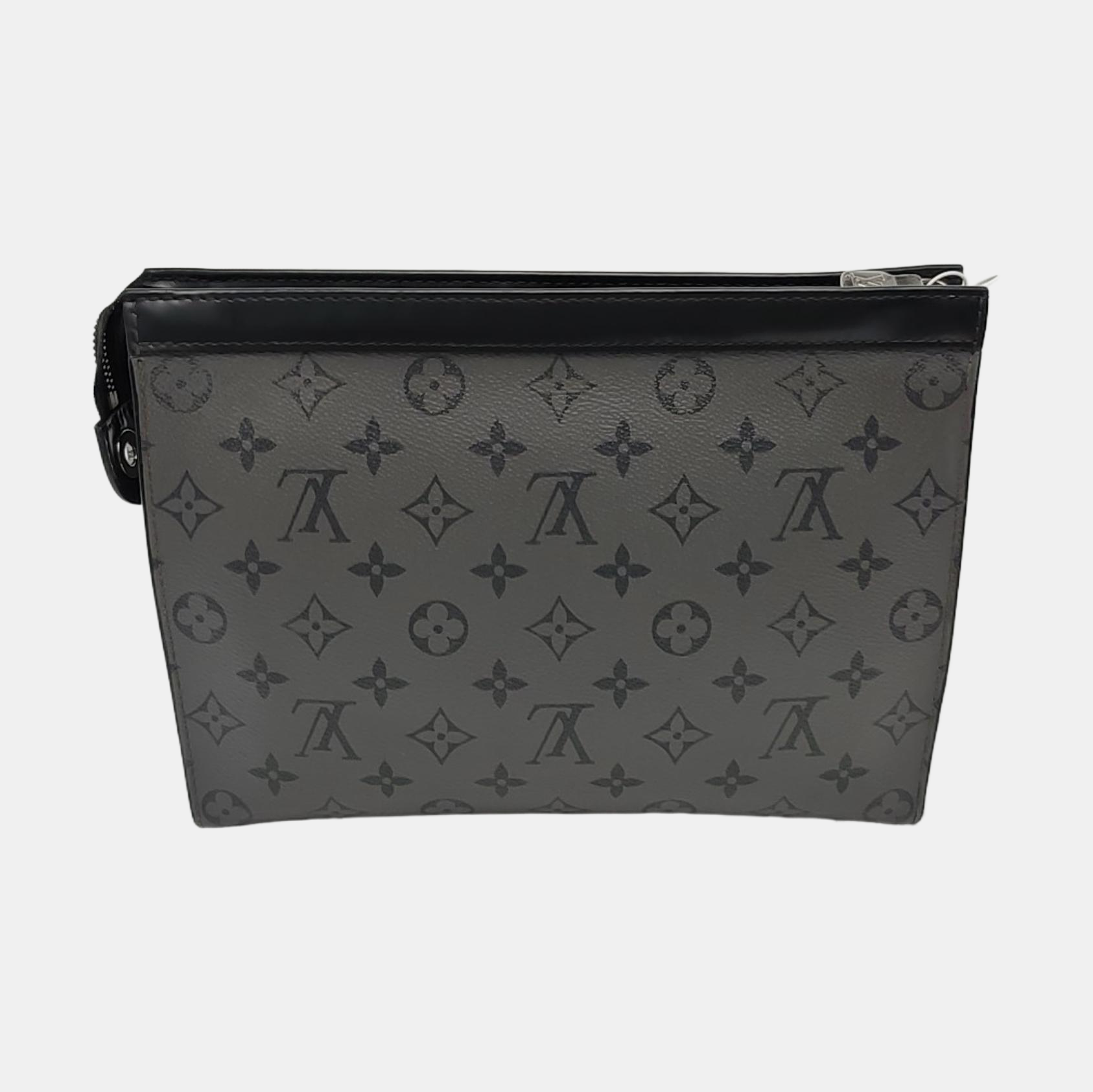 Pochette Voyag MM Monogram Coated Canvas Gray