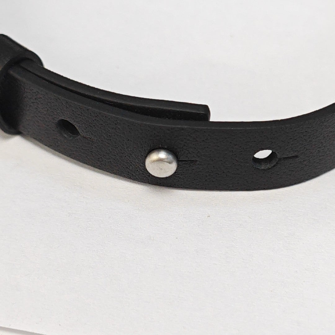 Leather Black Bracelet