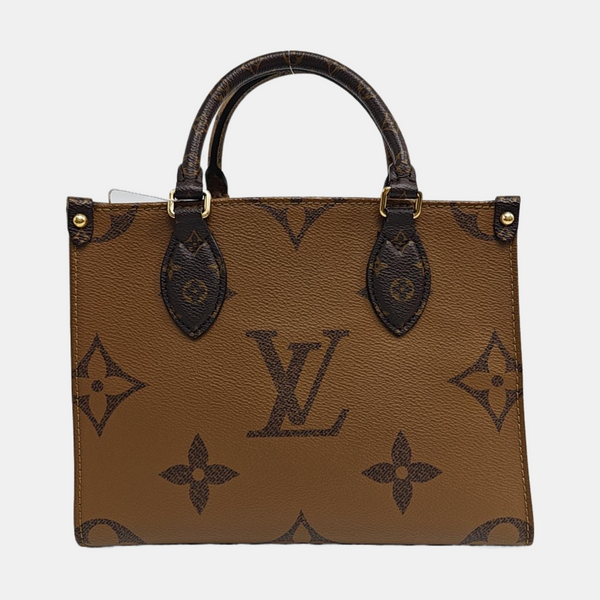 ONTHEGO PM Monogram Coated Canvas Brown