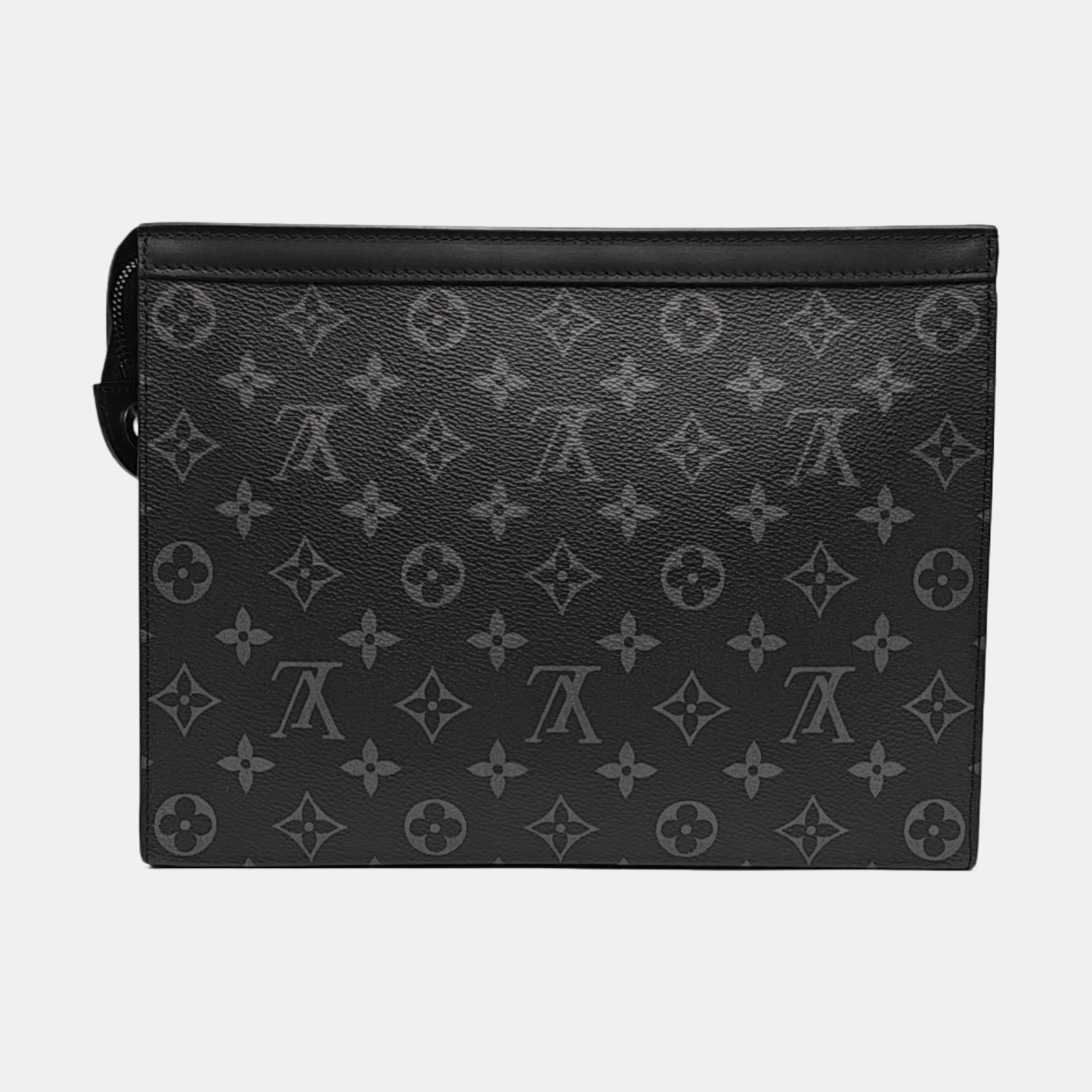 Pochette Voyag MM Monogram Coated Canvas Black