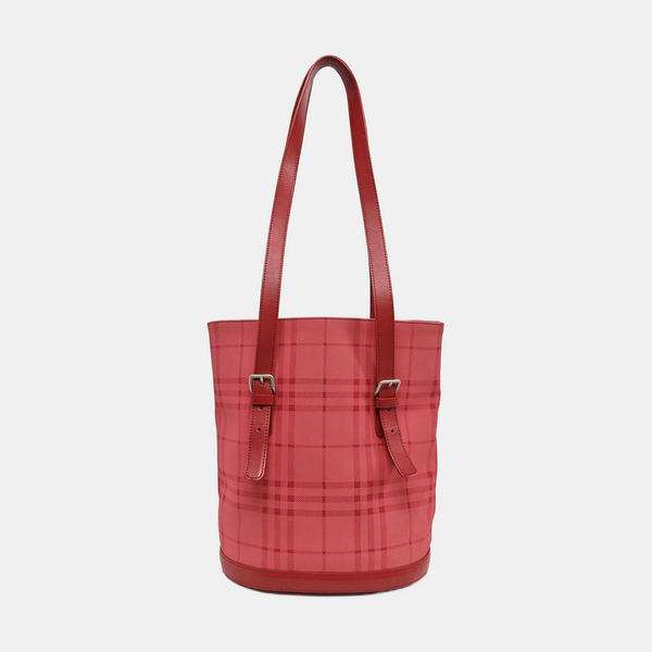 Special Material Shoulder Bag Red