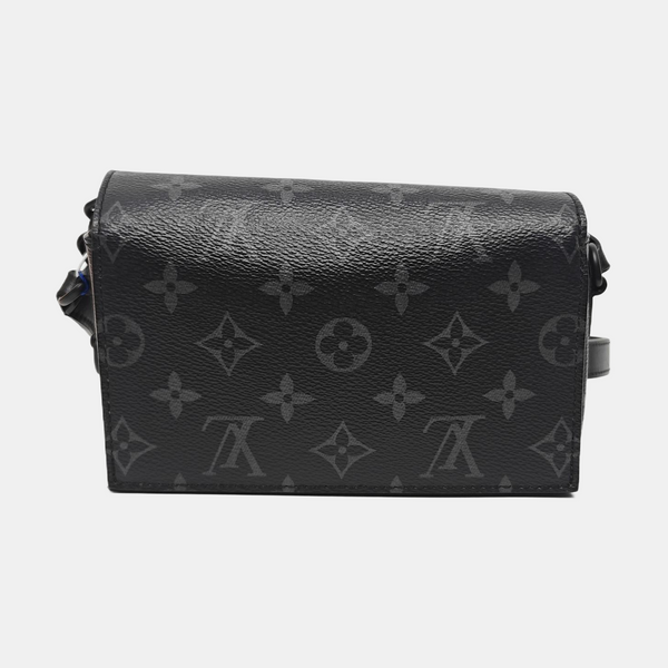 STEAMER Mini Monogram Coated Canvas Black