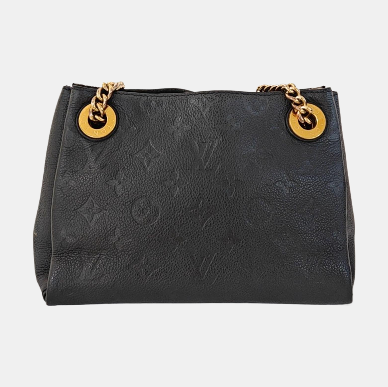 SURENE BB Monogram Calfskin Black