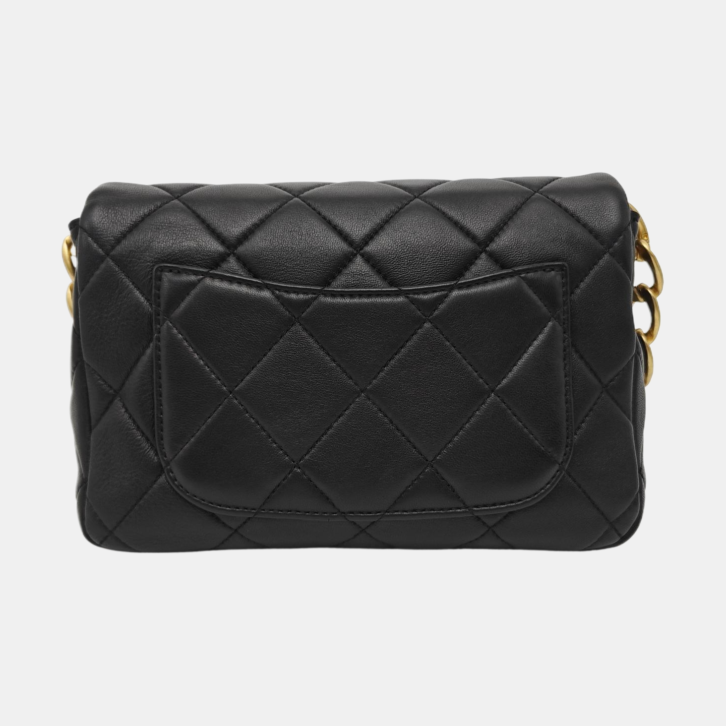 CLASSIC FLAP Mini Quilted Lambskin Black
