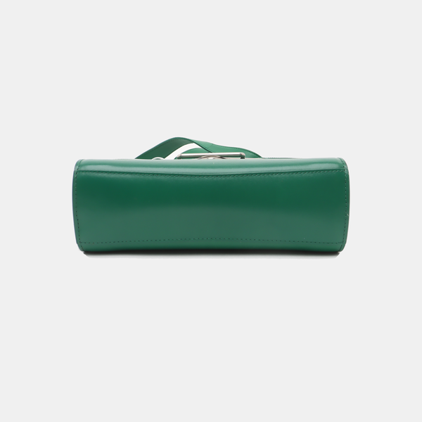 The Clip Calfskin Green