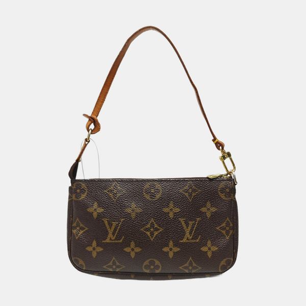 ACCESSOIRES MM Monogram Coated Canvas Brown