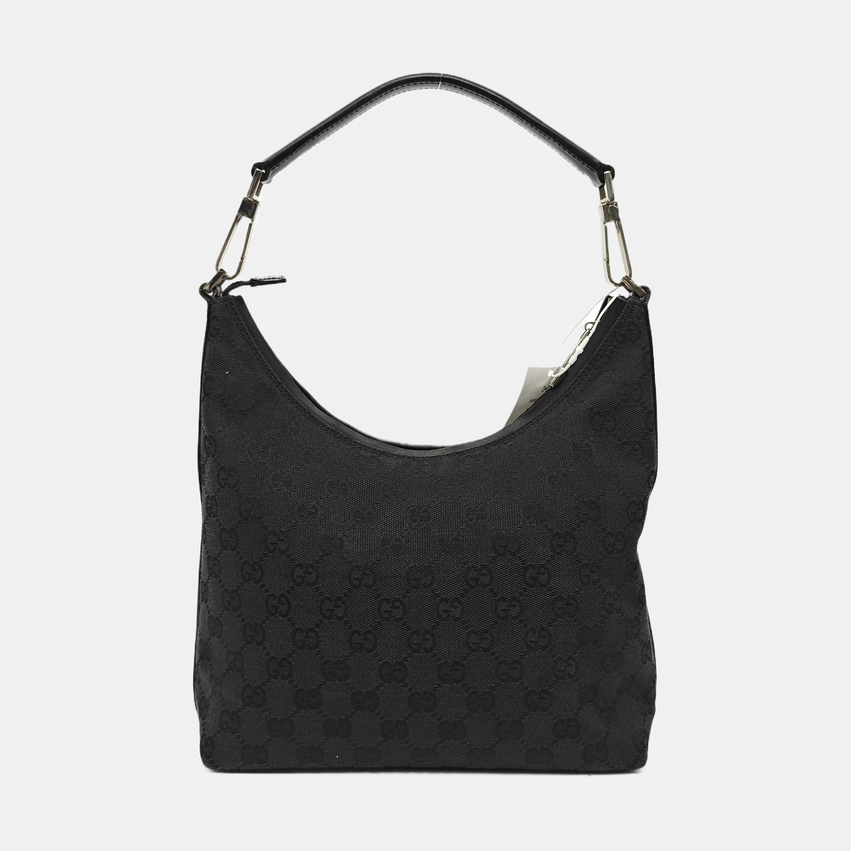 Monogram Canvas Top Handle Bag Black