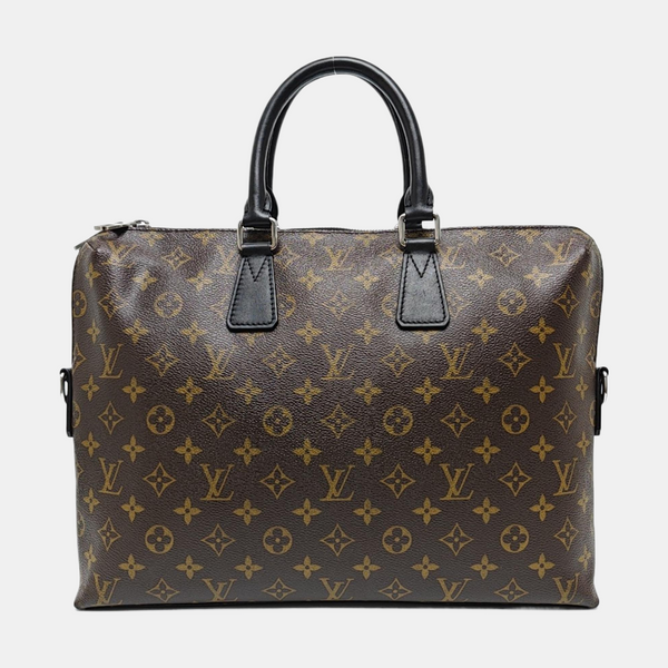 PORTE-DOCUMENTS Monogram Coated Canvas Brown