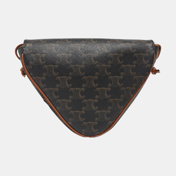 TRIANGLE Coated Canvas Brown