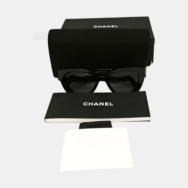 Synthetic Sunglasses Black