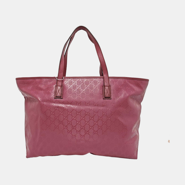 GG Imprime Monogram Coated Canvas Pink