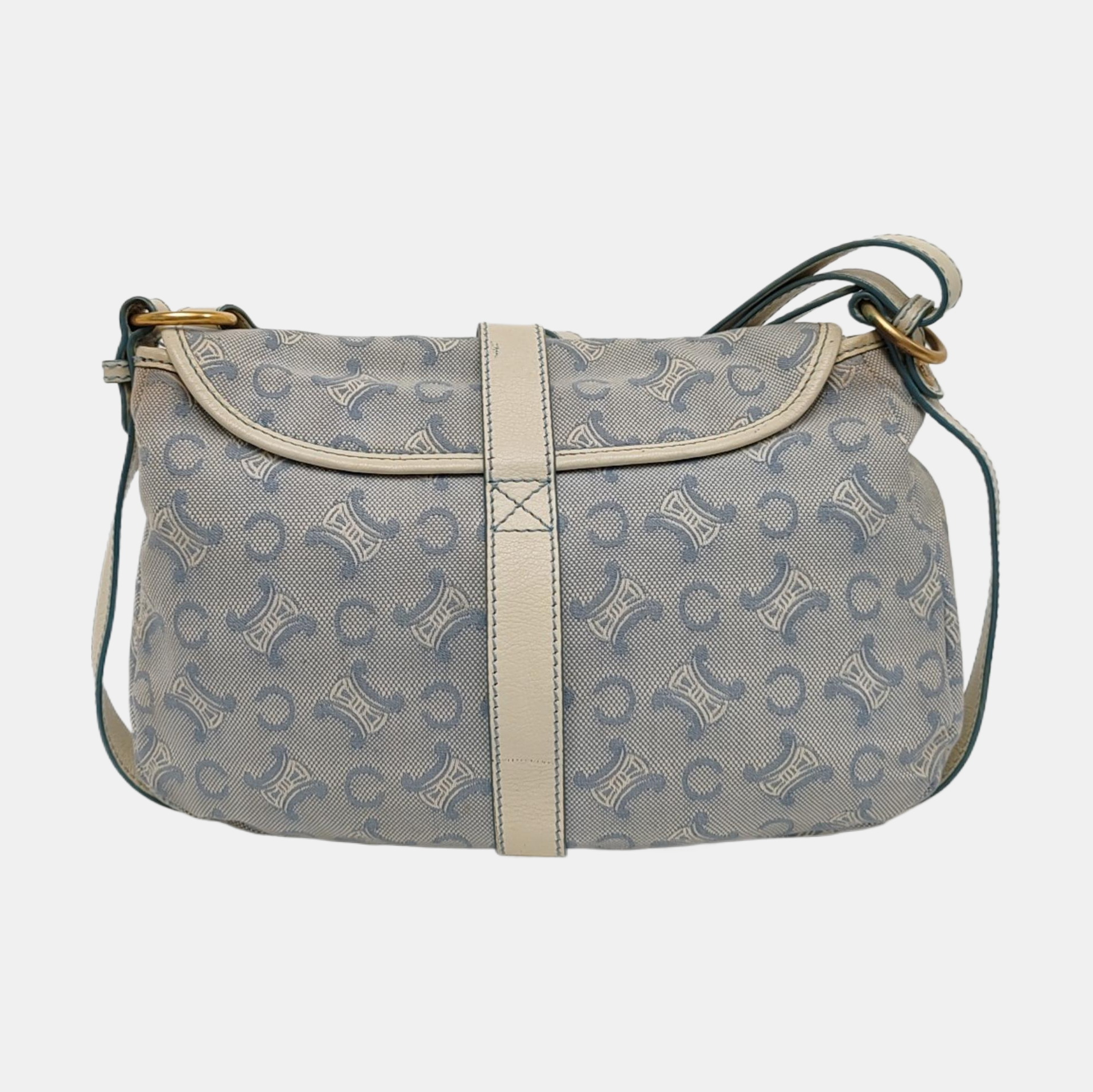 Canvas Shoulder Bag Blue