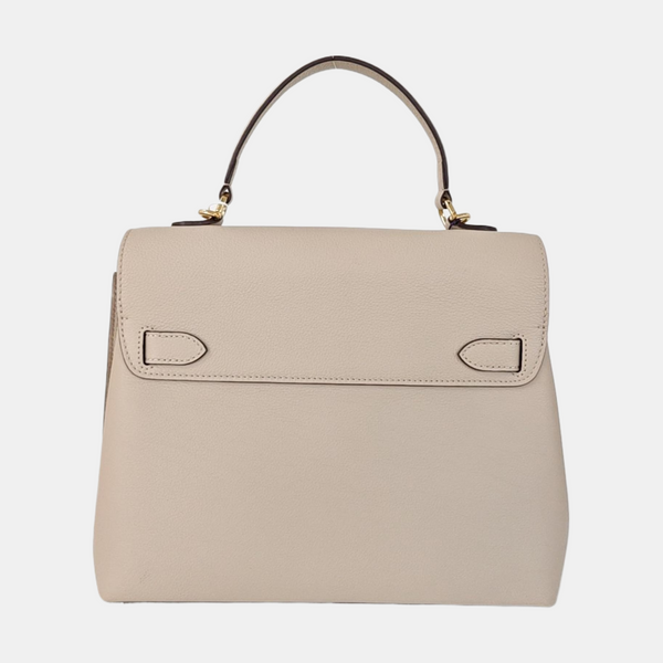Calfskin Shoulder Bag Beige
