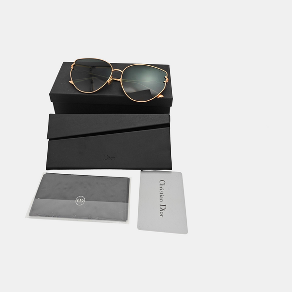 Metal Sunglasses Green