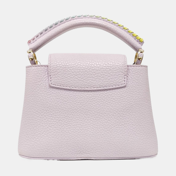 CAPUCINES Mini Calfskin Purple