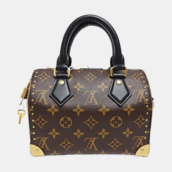 SPEEDY TRUNK 20 Monogram Coated Canvas Brown