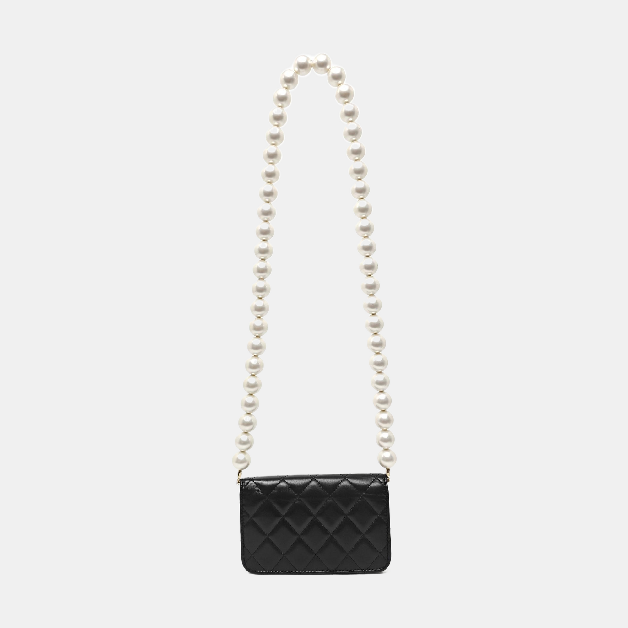 WOC Quilted Calfskin Black