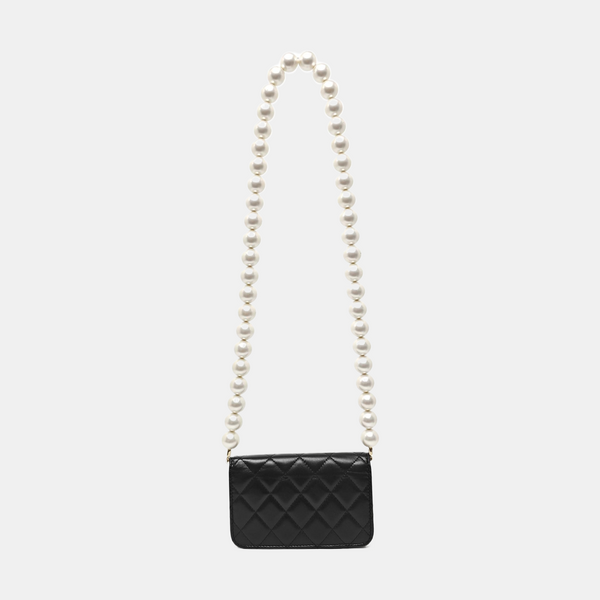 WOC Quilted Calfskin Black