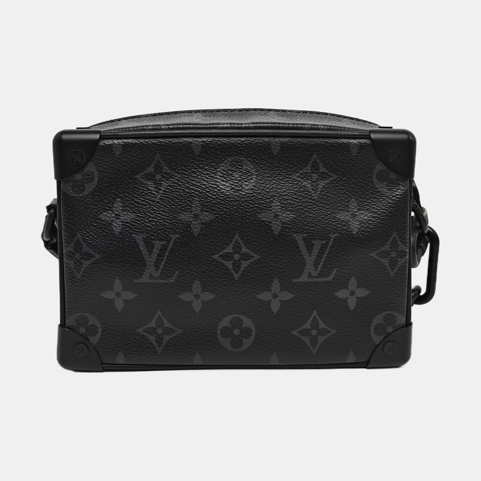 SOFT TRUNK Mini Monogram Coated Canvas Black