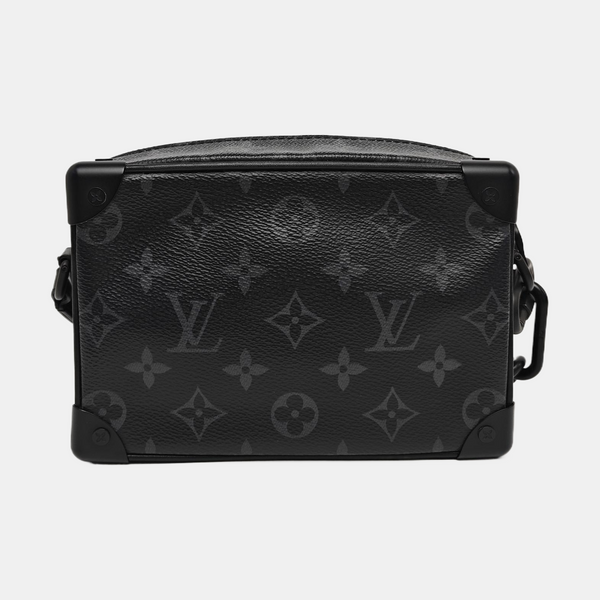 SOFT TRUNK Mini Monogram Coated Canvas Black