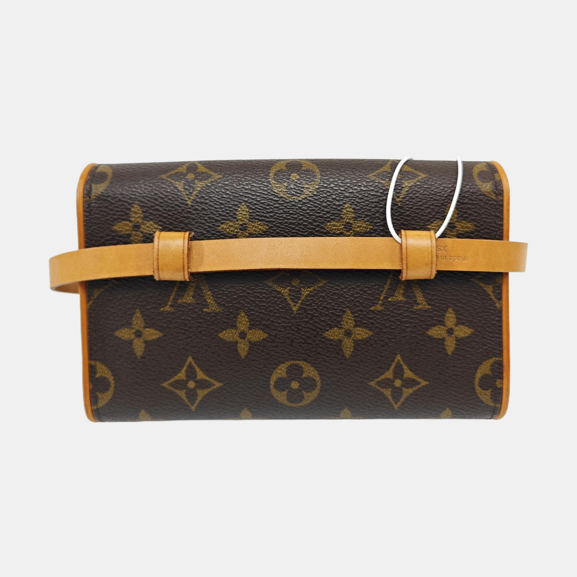 FLORENTINE Monogram Coated Canvas Brown