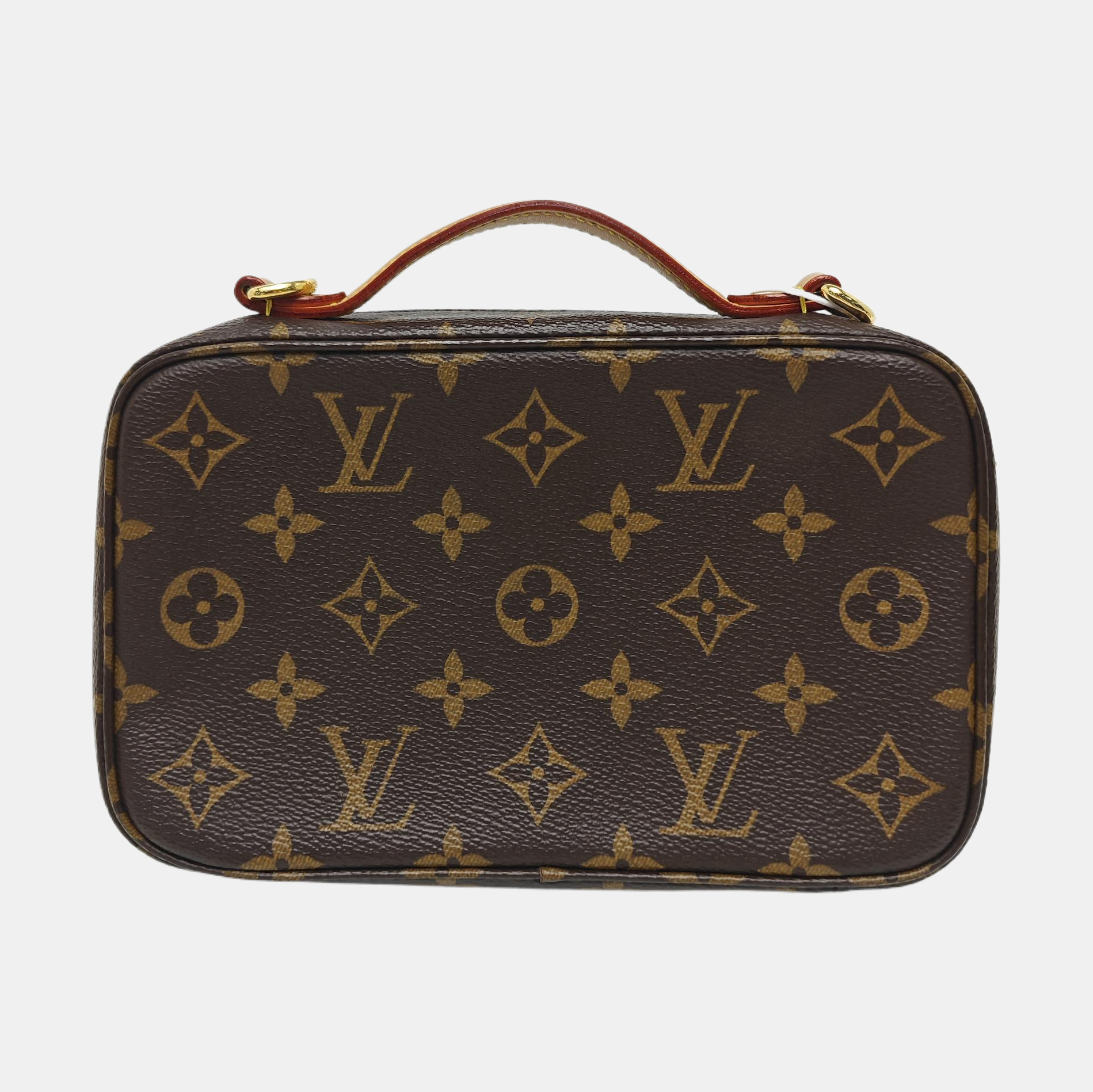 UTILITY Monogram Coated Canvas Brown