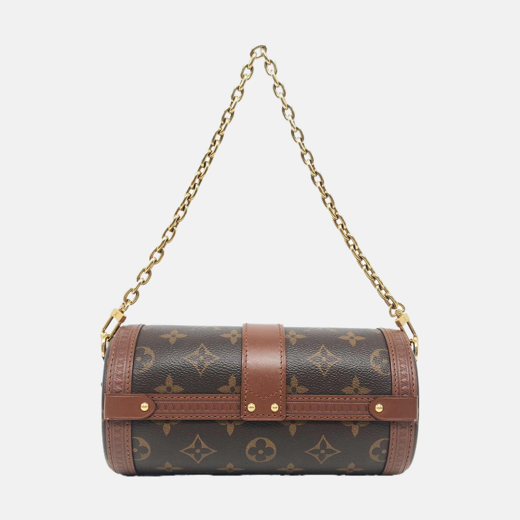 PAPILLON 19 Monogram Coated Canvas Brown
