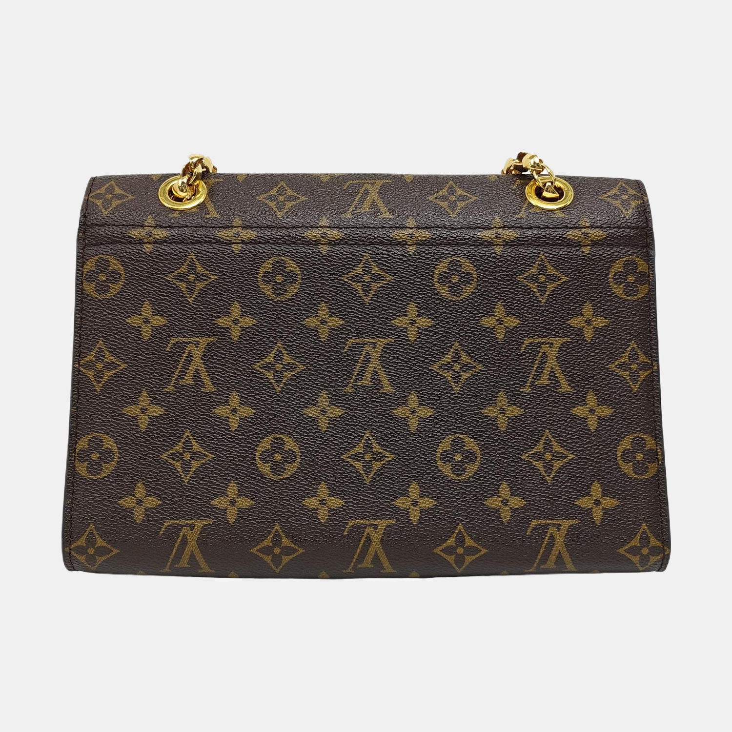VICTOIRE Monogram Coated Canvas Brown