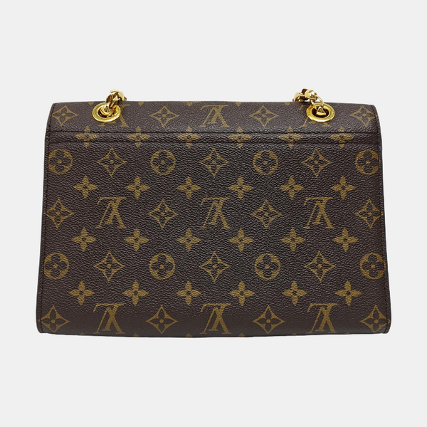 VICTOIRE Monogram Coated Canvas Brown