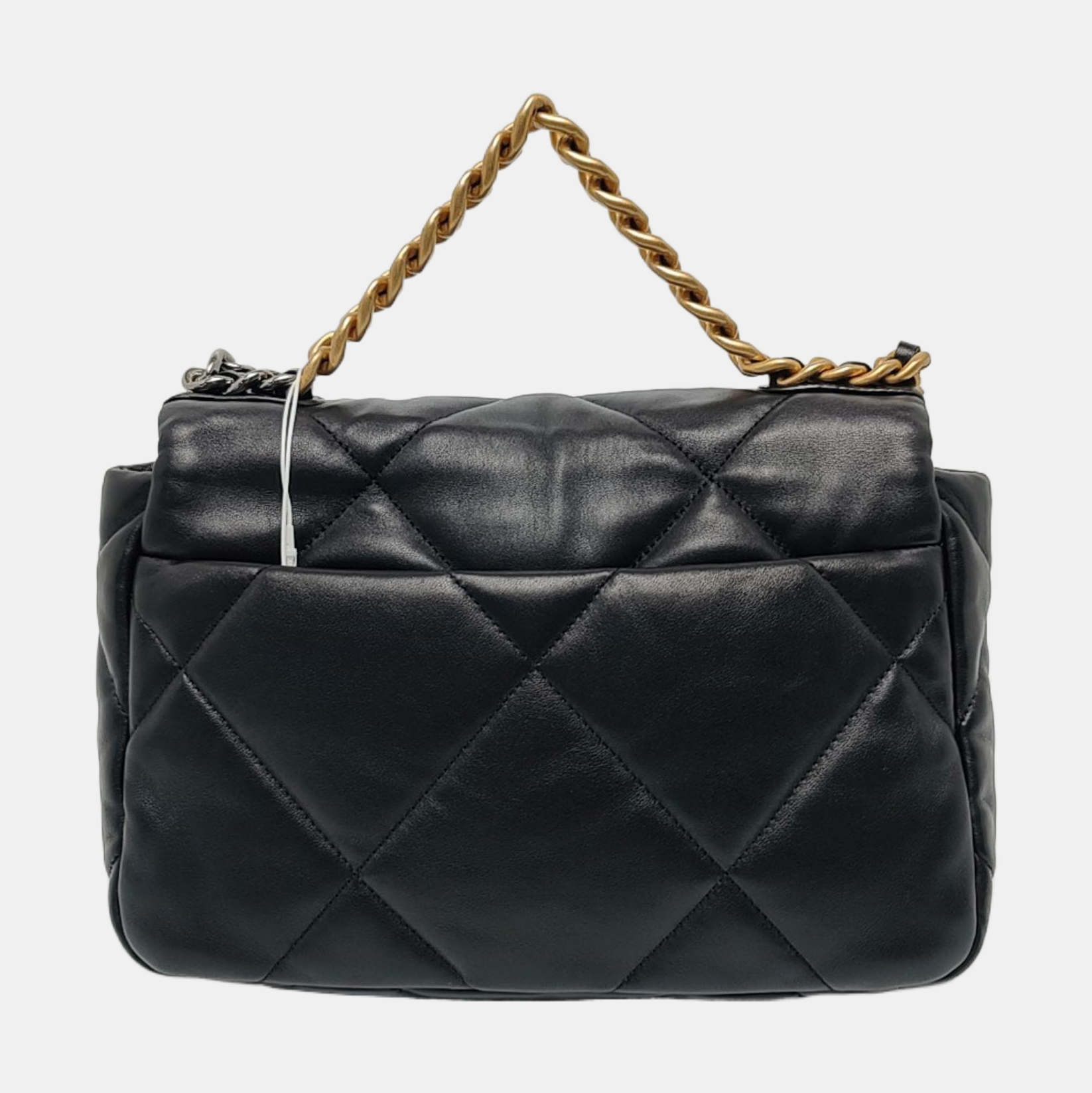 CHANEL 19 Small Quilted Lambskin Black