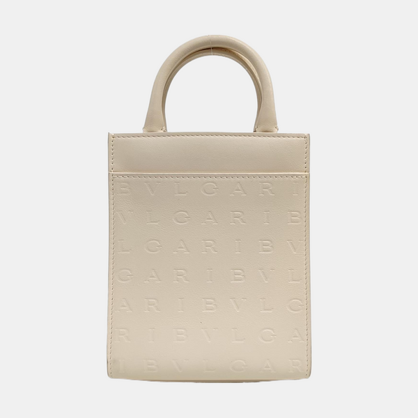 Calfskin Tote Bag Small Beige