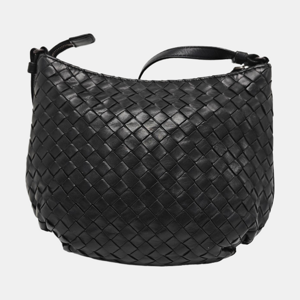 Lambskin Shoulder Bag Black