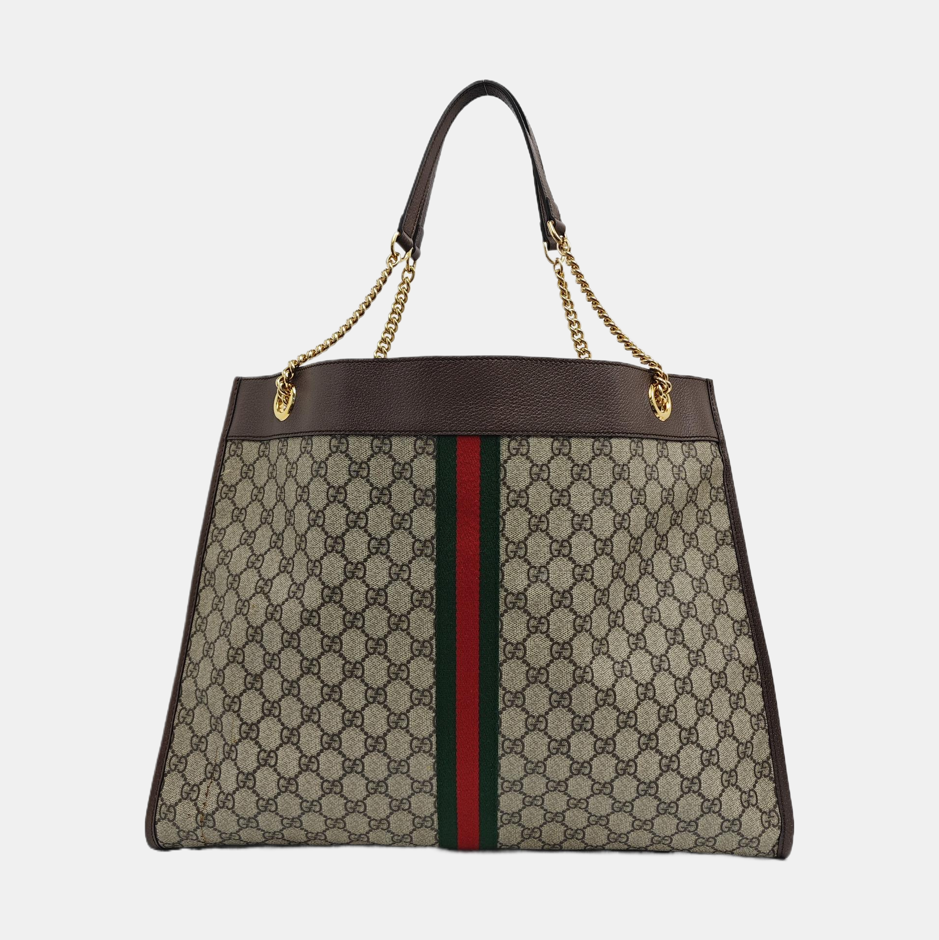 Rajah Monogram Coated Canvas Beige