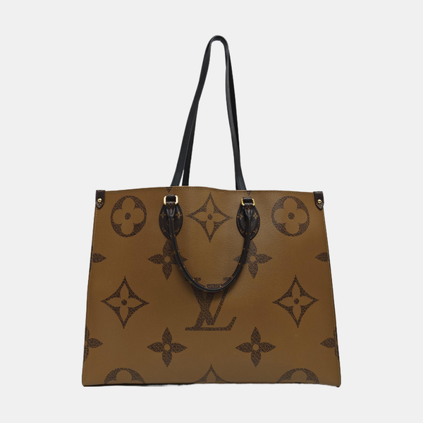 ONTHEGO GM Monogram Coated Canvas Brown