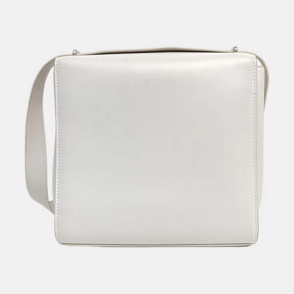 The Clip Calfskin White