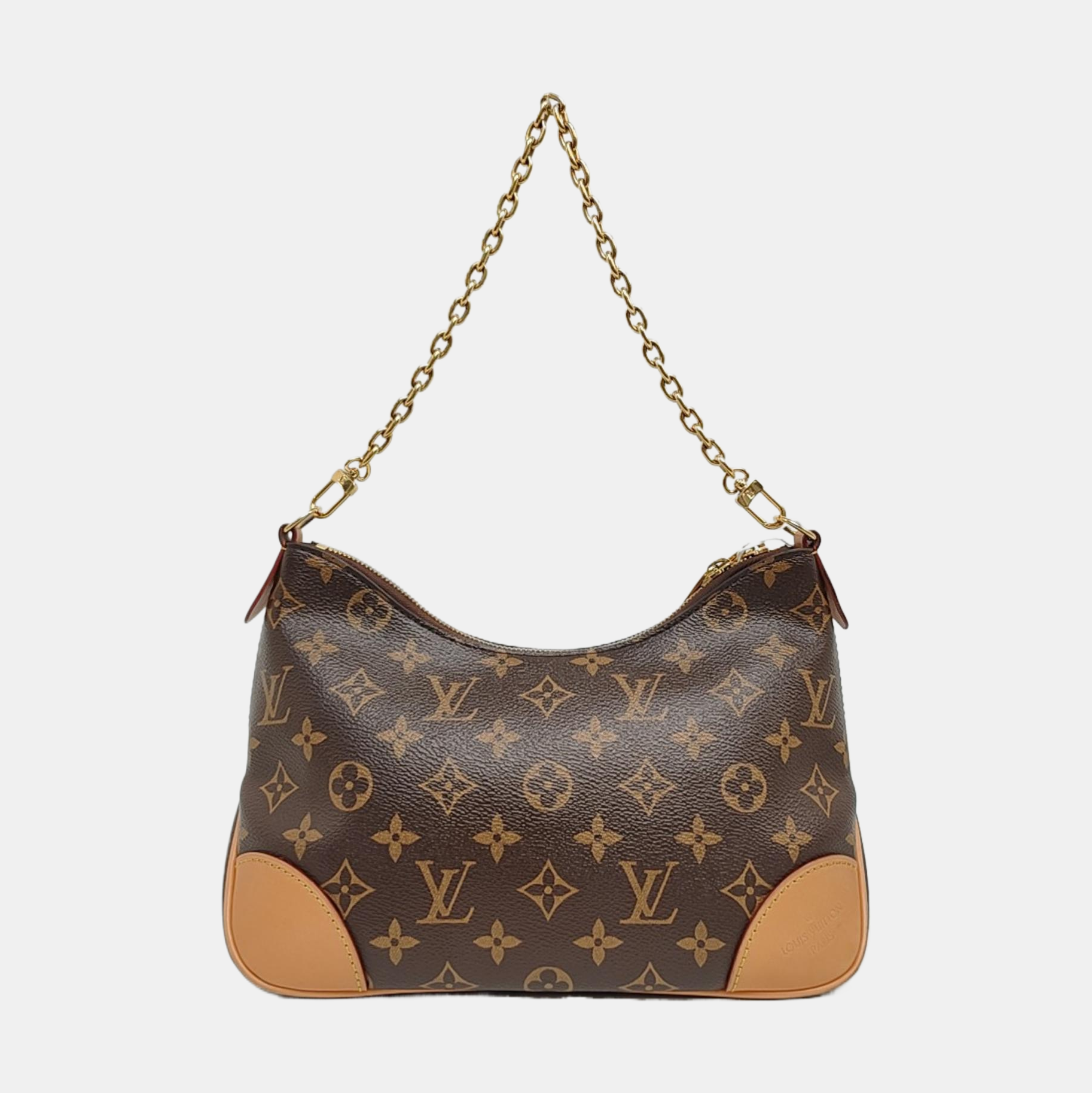 BOULOGNE Monogram Coated Canvas Brown