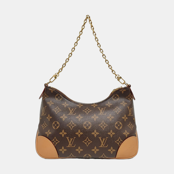 BOULOGNE Monogram Coated Canvas Brown