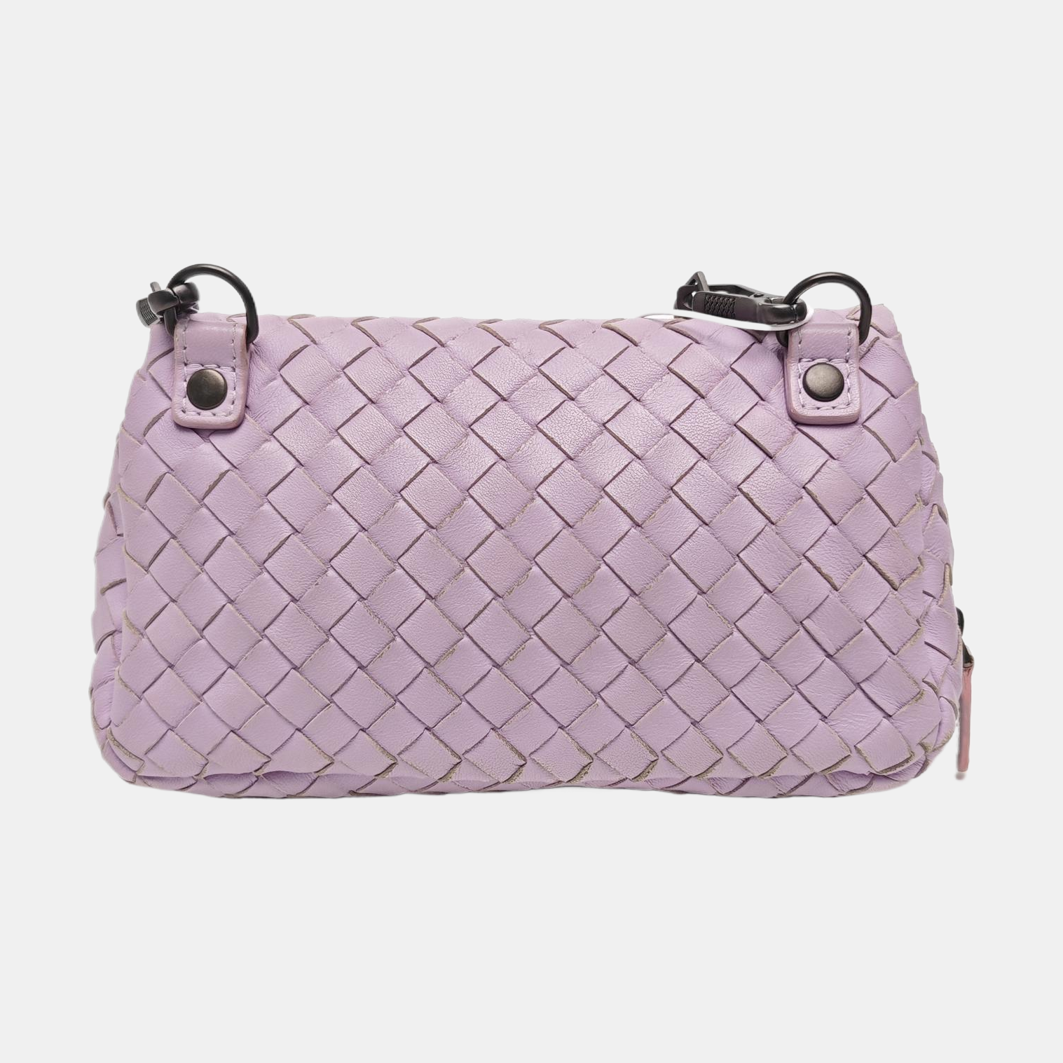 Lambskin Shoulder Bag Purple