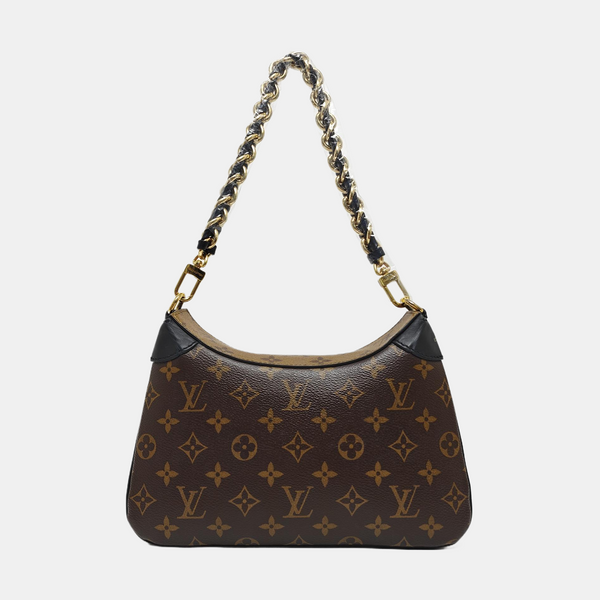 TWINNY Monogram Coated Canvas Brown