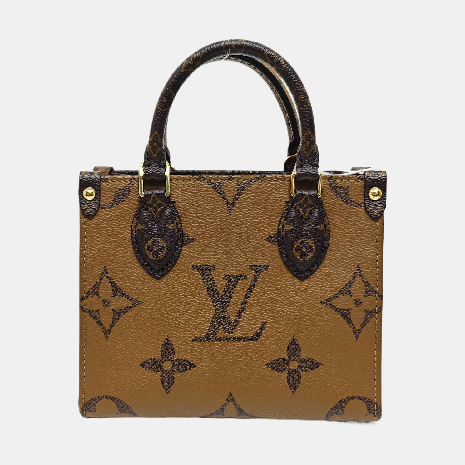 ONTHEGO BB Monogram Coated Canvas Brown