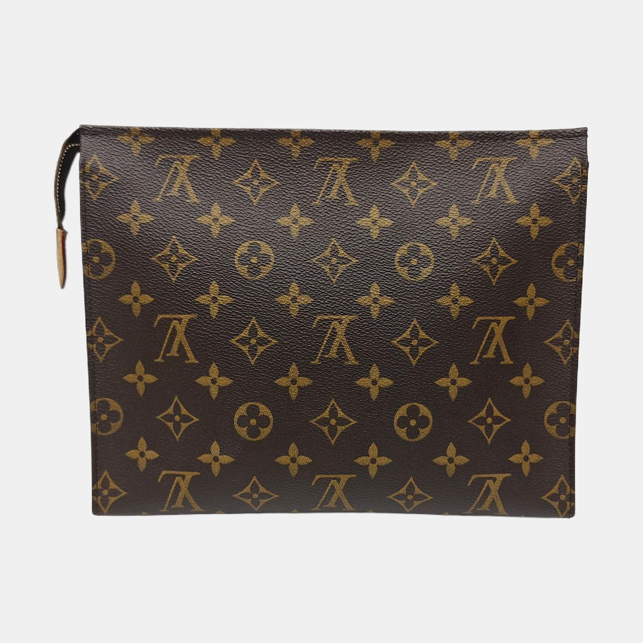 TOILET POCKET 26 Monogram Coated Canvas Brown