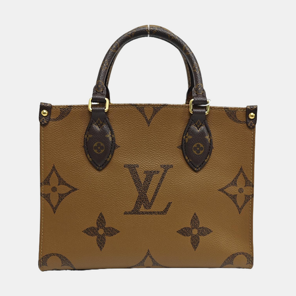 ONTHEGO PM Monogram Coated Canvas Brown