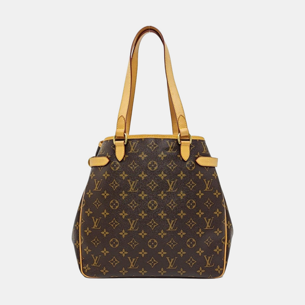 BATIGNOLLES MM Monogram Coated Canvas Brown