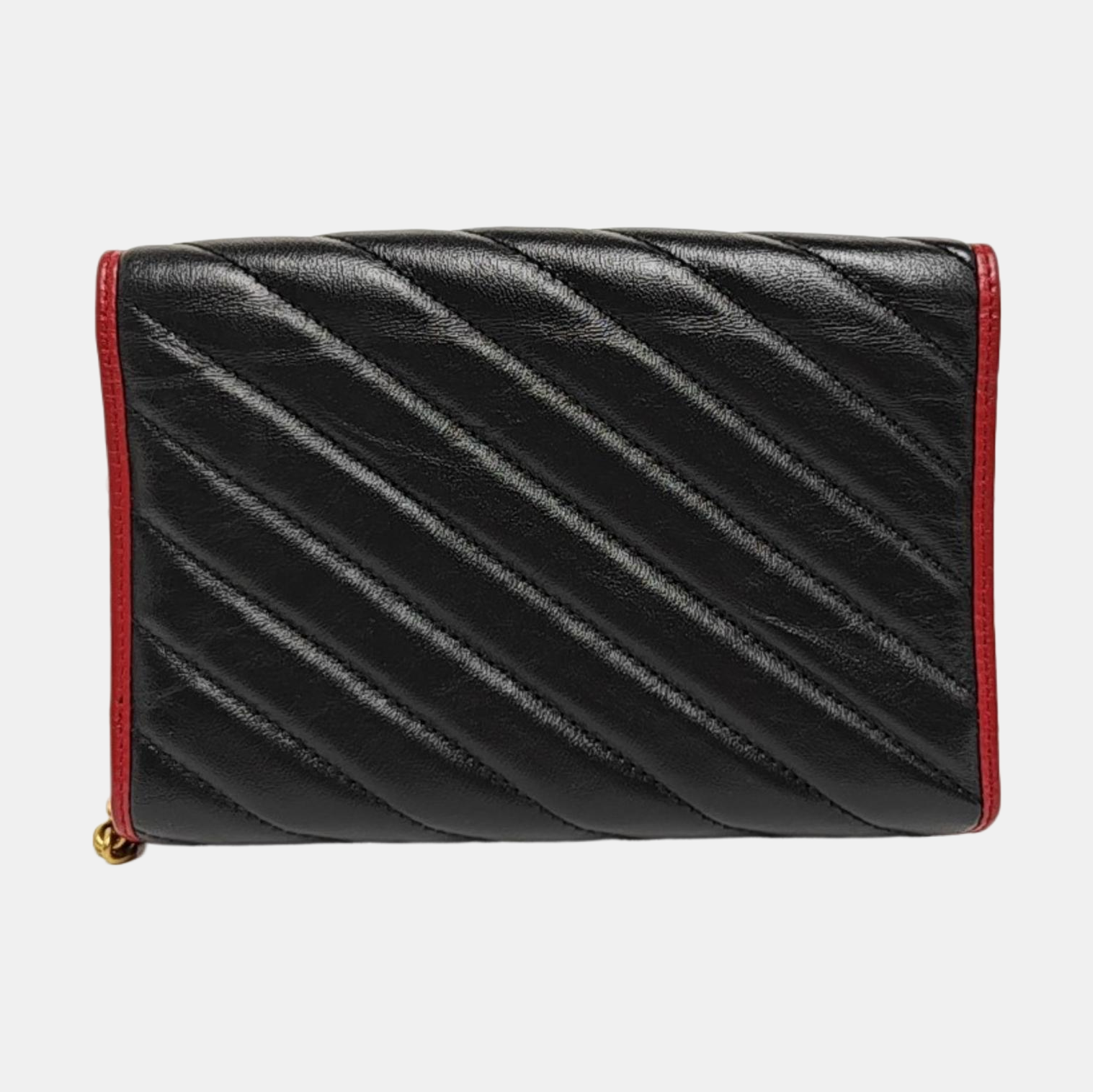 GG Marmont Mini Quilted Calfskin Black