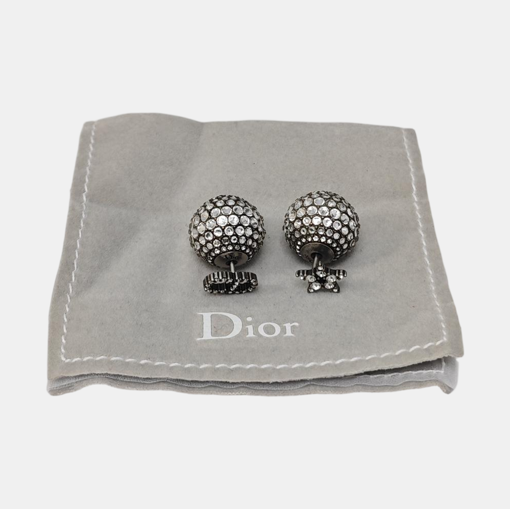 Metal Silver Stud Earrings
