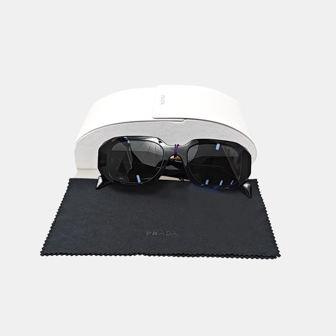 Synthetic Sunglasses Black