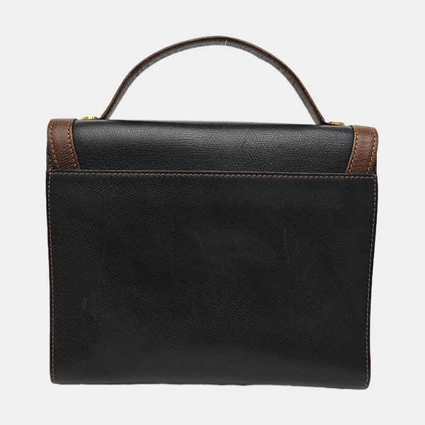 Calfskin Shoulder Bag Black
