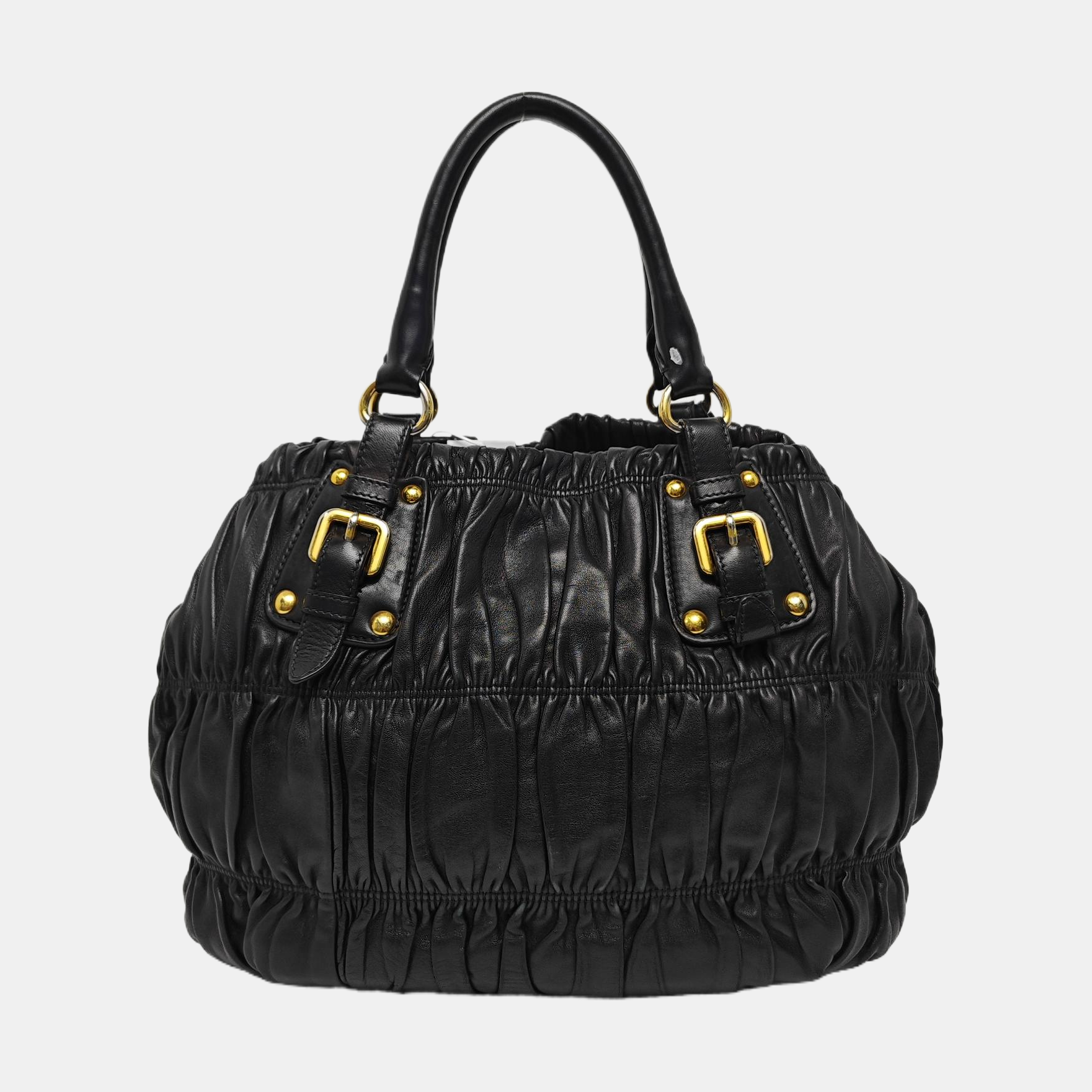 Gaufre Calfskin Black