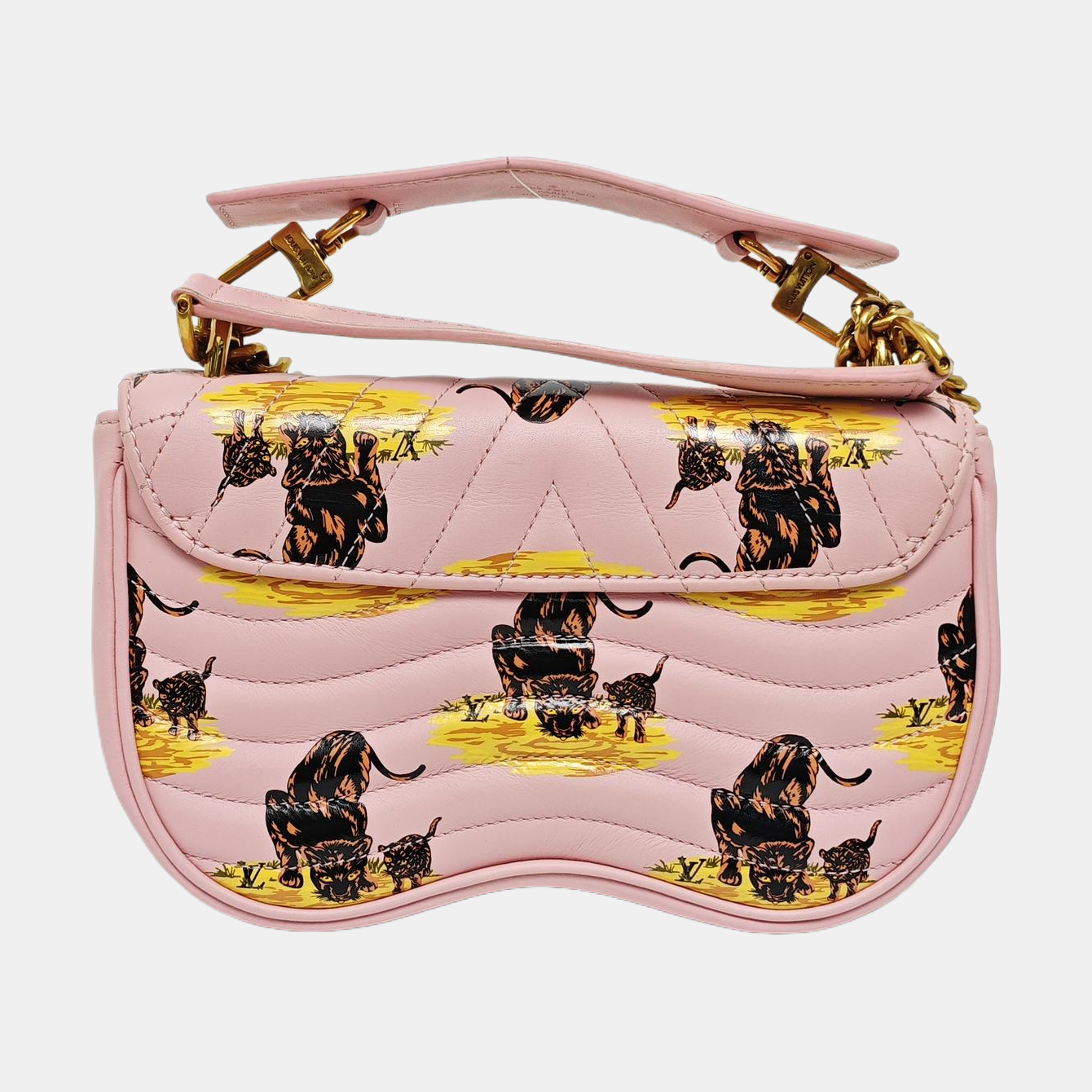 NEW WAVE PM Calfskin Pink