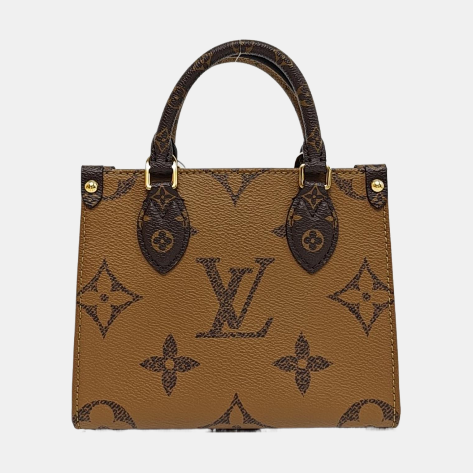 ONTHEGO BB Monogram Coated Canvas Brown